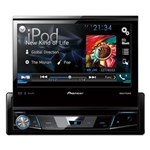 Ficha técnica e caractérísticas do produto DVD Player Automotivo Pioneer AVH-X7780TV com Tela Retrátil de 7", Bluetooth, Entrada USB, TV Digital, Interface para Android e Controle Remoto