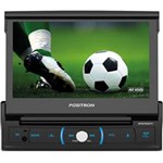 Ficha técnica e caractérísticas do produto Dvd Player Automotivo Positron Retrátil Tela 7`` DVD/TV/Bluetooth/USB/SD/AUX/FM/Espelham.