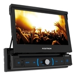 Ficha técnica e caractérísticas do produto Dvd Player Automotivo Positron SP6330BT Retrátil Tela 7 DVD/Bluetooth/USB/SD/AUX/FM/Espelhamento