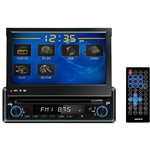 DVD Player Automotivo Sunfire XDV-710 Tela 7" - Rádio AM/FM, Saída RCA, Entradas USB, SD, AUX e P/ Câmera de Ré