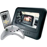 DVD Player Automotivo TecToy DVT-T6001 Tela 7" - Entrada USB, Saída para Fone de Ouvido, Joystick e 12 Jogos na Memória