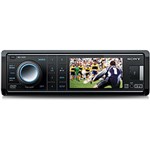 DVD Automotivo Sony Xplod MEX-V50 C/ Tela de 3”, TV Digital, Entrada Auxiliar Frontal e USB, Display Dual Led Azul e Âmbar