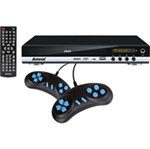 Ficha técnica e caractérísticas do produto DVD Player com Conexão USB Game Ripping e 2 Joysticks AMD 910 Amvox
