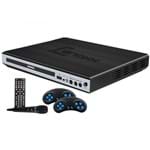 Ficha técnica e caractérísticas do produto DVD Player com Karaokê, Game e USB Lenoxx DK420