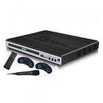 DVD Player Lenoxx DK420 com Jogos Karaokê USB Preto