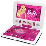 Ficha técnica e caractérísticas do produto DVD Player Portátil C/ Tela Giratória LCD 7", Entrada USB e SD Card, Controle Remoto, Leitura de MP3 - Barbie - DVT-P3310 - Tectoy