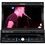 Ficha técnica e caractérísticas do produto Dvd Player Positron Sp6551dtv, Tela 7" Retrátil, Tv Digital, Usb, Aux e Bluetooth.