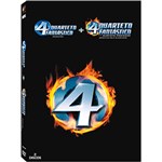 Ficha técnica e caractérísticas do produto DVD Quarteto Fantástico + Quarteto Fantástico e o Surfista Prateado (2 DVDs)