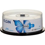 Ficha técnica e caractérísticas do produto DVD-R 16x/4.7GB/120 Minutos (Cake com 25 Unidades)