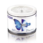 Ficha técnica e caractérísticas do produto DVD-R Elgin 4.7GB/120min/16x com 50 Unidades
