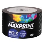 Ficha técnica e caractérísticas do produto Dvd-R Maxprint 16X 4.7Gb com 50 Unidades - Bulk 504719