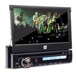 Ficha técnica e caractérísticas do produto Dvd Retrátil 7" com Bluetooth, Entradas Usb, Sd Card e Auxiliar