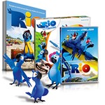 Ficha técnica e caractérísticas do produto DVD Rio + Boneca Jade - Grow + Livro - Rio + Blopens Rio - Grow + Boneco Blu - Grow + Boneco Blu que Fala - Grow