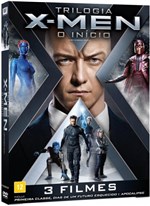 Ficha técnica e caractérísticas do produto DVD Trilogia X-Men - o Início (3 DVDs) - 1
