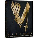 Ficha técnica e caractérísticas do produto DVD - Vikings: 1ª, 2ª e 3ª Temporadas (9 Discos)