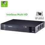 Ficha técnica e caractérísticas do produto DVR Intelbras 4 Canais Multi HD MHDX 1104