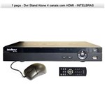 Ficha técnica e caractérísticas do produto Dvr Stand Alone 4 Canais com HDMI - INTELBRAS