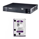 Ficha técnica e caractérísticas do produto Dvr Stand Alone Multi HD Intelbras Mhdx-1004 4 Canais + HD 1TB Wd Purple de Cftv