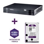 Ficha técnica e caractérísticas do produto DVR Stand Alone Multi HD Intelbras MHDX-1004 4 Canais com HD 1TB WD Purple de CFTV Instalado de Fábrica