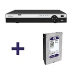 Ficha técnica e caractérísticas do produto DVR Stand Alone Tríbrido HDCVI Intelbras HDCVI 3108 8 Canais 1080p + HD 1TB WD Purple de CFTV
