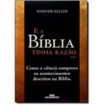 Ficha técnica e caractérísticas do produto E a Bíblia Tinha Razão