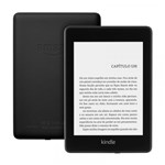 E-Reader Amazon Novo Kindle Paperwhite Preto 8GB Wi-fi à Prova D Água Tela 6" Iluminação Embutida