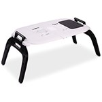Ficha técnica e caractérísticas do produto E-Table Cooler Plus Branca - Mesa P/ Notebook com 2 Coolers e Hub USB