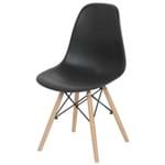 Ficha técnica e caractérísticas do produto Eames Wood Iv Cadeira Natural/preto