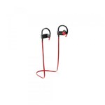 Ficha técnica e caractérísticas do produto Earhook In-Ear Sport Metallic Áudio Bluetooth Vermelho Pulse - PH253