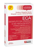 Ficha técnica e caractérísticas do produto ECA Estatuto da Criança e do Adolescente - 2ª Edição 2018 - Rideel