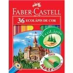 Ficha técnica e caractérísticas do produto Ecolápis de Cor Sextavado 36 Cores - Faber Castell Faber Castell
