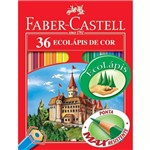 Ficha técnica e caractérísticas do produto Ecolápis de Cor Sextavado 36 Cores Faber Castell