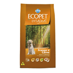 Ficha técnica e caractérísticas do produto Ecopet Cães Adult Frango e Carne 15 Kg
