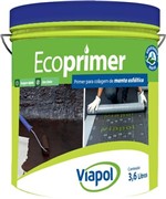 Ficha técnica e caractérísticas do produto Ecoprimer Asfáltico 3,6 Litros - Preto - Viapol
