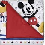 Ficha técnica e caractérísticas do produto Edredom Dupla Face Solteiro Mickey Play Disney