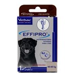 Ficha técnica e caractérísticas do produto Effipro Antipulgas e Carrapatos Cães 40 a 60kg (4,02ml) - Virbac