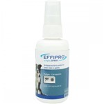 Ficha técnica e caractérísticas do produto Effipro Spray 100ml Virbac Antipulgas e Carrapatos Cães e Gatos