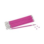Ficha técnica e caractérísticas do produto Elástico Borrachinha para Aparelho – Rosa Pink