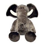 Ficha técnica e caractérísticas do produto Elefante de Pelúcia Safari - 50cm