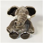 Ficha técnica e caractérísticas do produto Elefante de Pelúcia Safari - 33cm