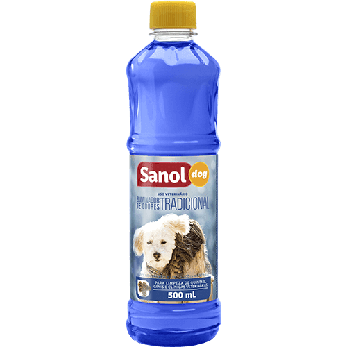 Ficha técnica e caractérísticas do produto Eliminador de Odores Sanol Dog Tradicional para Ambientes 500ml