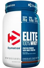 Ficha técnica e caractérísticas do produto Elite 100 Whey Protein (907g) - Dymatize - Dymatize Nutrition