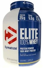 Ficha técnica e caractérísticas do produto Elite Whey Protein (2,3kg) Dymatize Nutrition Sabor: Morango