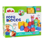 Ficha técnica e caractérísticas do produto Elka Fofo Blocos 35 Pecas 1012