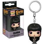 Elvira a Rainha das Trevas Chaveiro Mini Boneco Pop Funko Elvira