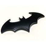 Ficha técnica e caractérísticas do produto Emblema morcego em metal - batman preto