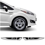 Ficha técnica e caractérísticas do produto Emblema Resinado New Fiesta Hatch/Sedan Aplique Lateral Par