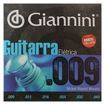 Ficha técnica e caractérísticas do produto Encordoamento 009 Guitarra Giannini GEEGST9