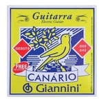 Ficha técnica e caractérísticas do produto Encordoamento Canario Giannini Guitarra 009