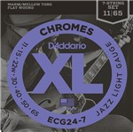 Ficha técnica e caractérísticas do produto Encordoamento Chromes Flat para Guitarra Ecg-24 - D'addario